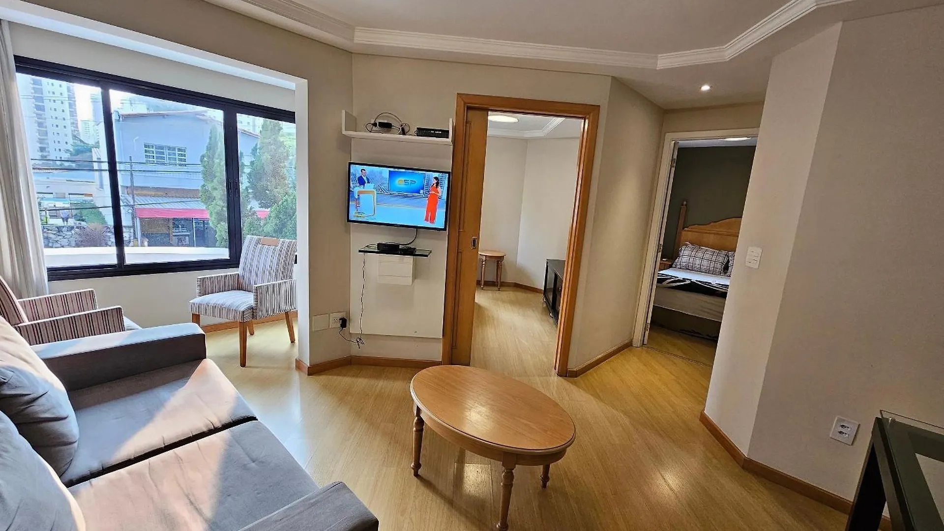 Apartment Flat Apart-Hotel Com Dois Quartos E Dois Banheiros Sao Paulo Brazil