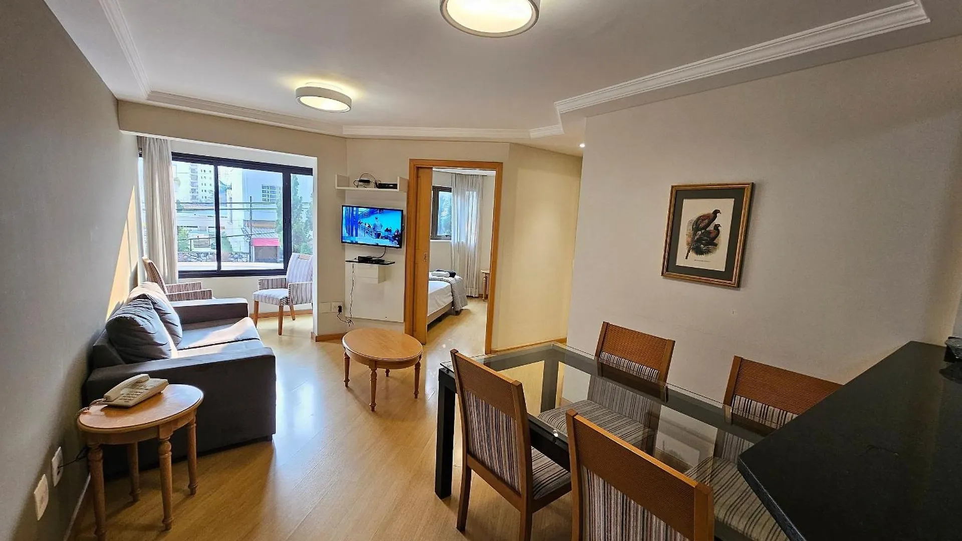 Flat Apart-Hotel Com Dois Quartos E Dois Banheiros Sao Paulo 0*,